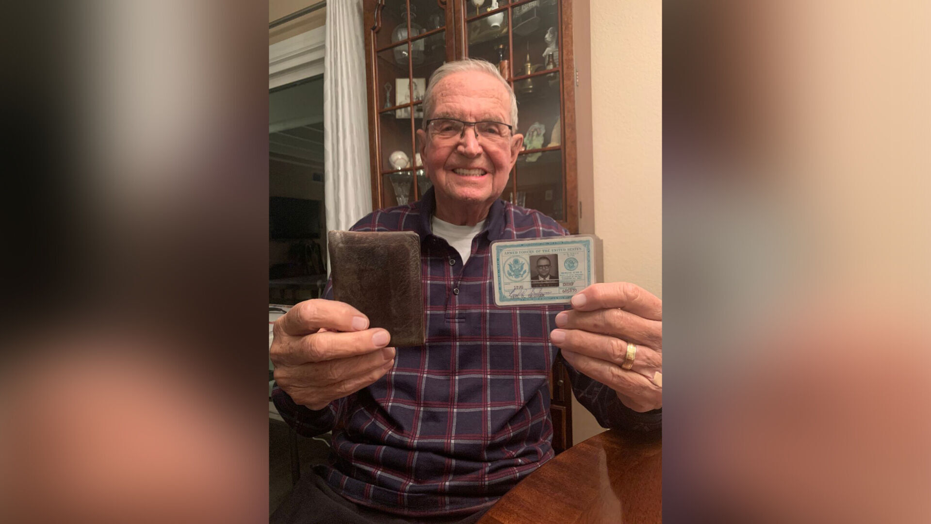 A Navy meteorologist lost his wallet in Antarctica and got it back 53 years later